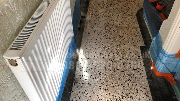 1930's Terrazzo Floor In Smethwick West Midlands Abbey Floor Care