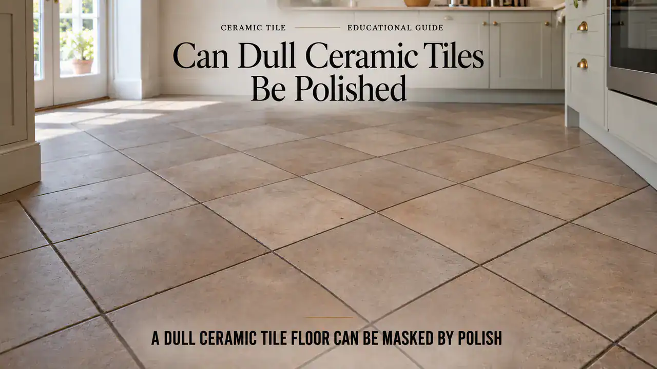 Can My Dull Ceramic Tile Floor Be Polished
