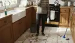 Porcelain Tile Floor Never Looks Clean Enough