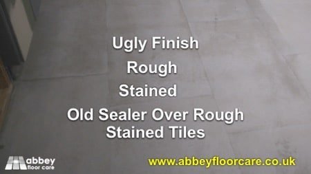 Restoring Limestone Floor Tiles Atherstone Warwickshire CV9