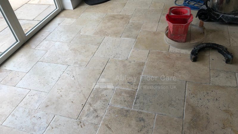 Limestone Cleaning Thursby Leicester Abbey Floor Care (4)