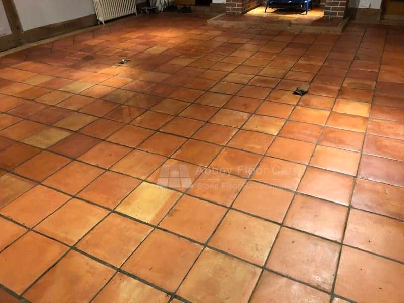 Terracotta Sealing after one coat