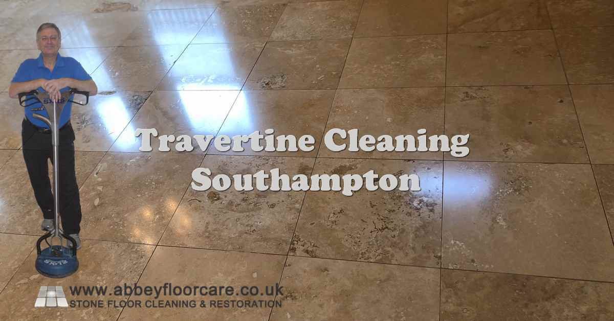 Travertine Cleaning Southampton