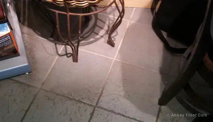 Restoring Grout Floors Starts With The Joints