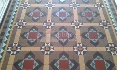 bringing the colour back to the floor