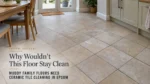 Ceramic Tile floor illustrating muddy Family Floors Need Ceramic Tile Cleaning In Epsom in Epsom, Surrey