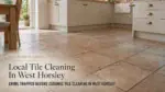 Ceramic Tile floor illustrating grime Trapped Before Ceramic Tile Cleaning In West Horsley