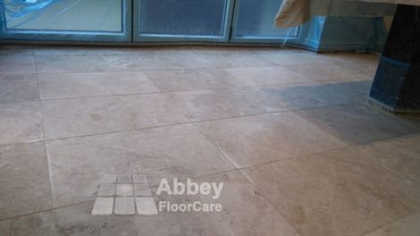 marble honing showing picture framing effect