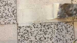 abbey floor care filling holes in terrazzo tiles