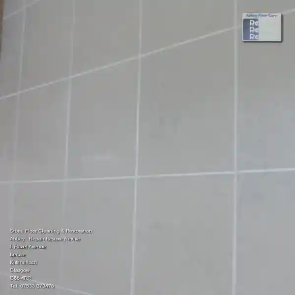 Beautifully cleaned Porcelain Tile floor
