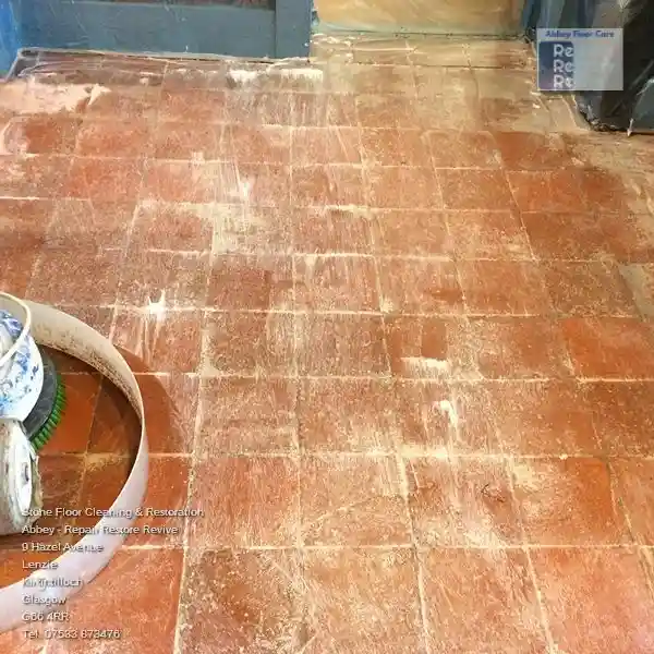 Scrubbing and Caring for Your Quarry Tiles