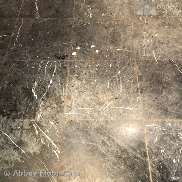 Dull & Unattractive Marble Floor