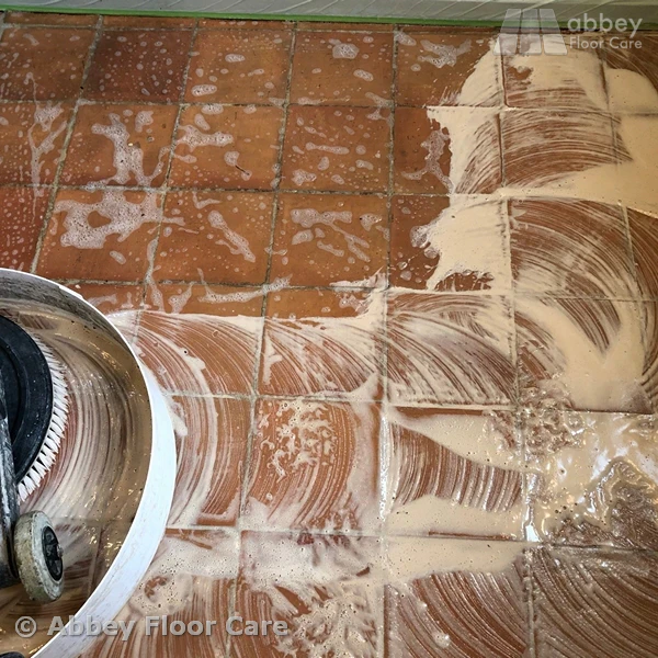 Deep cleaning Terracotta