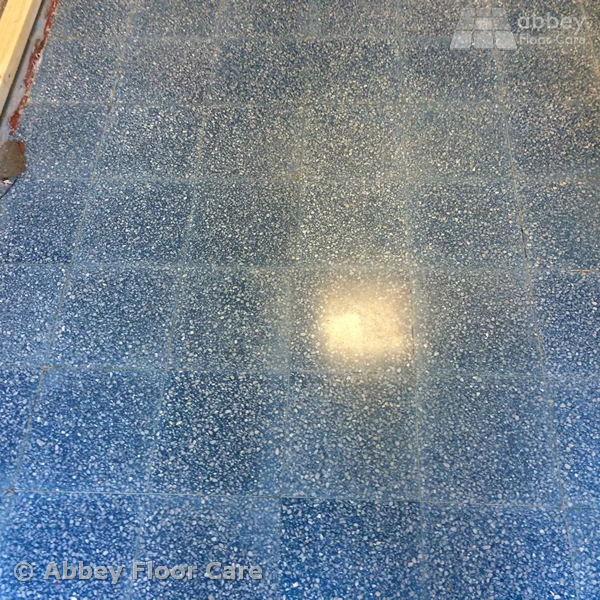 Terrazzo Restoration by Abbey Floor Care Tile Cleaning