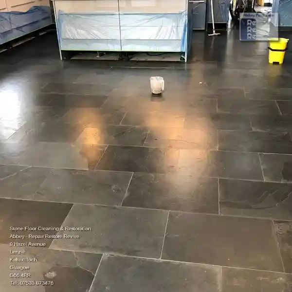 Relish the Soft Glow of Slate Floors
