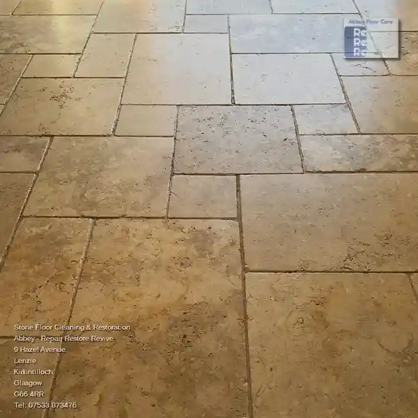 professional stone floor cleaning West Linton