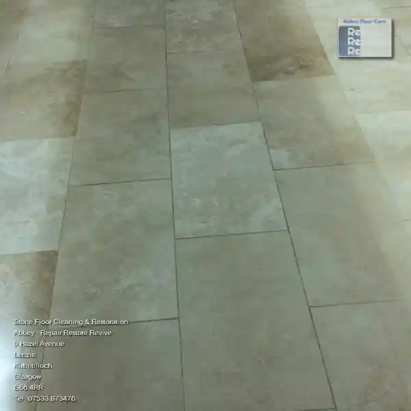 What Is The Standard Charge For Cleaning And Restoring Travertine Tiles In Inverkip?