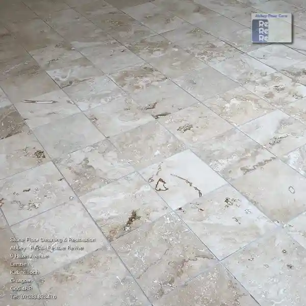 Sealing Travertine Tiles in Inverkip