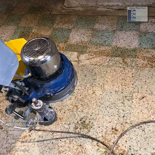 Professional Terrrazzo Polishing and  Restoration in Bankfoot