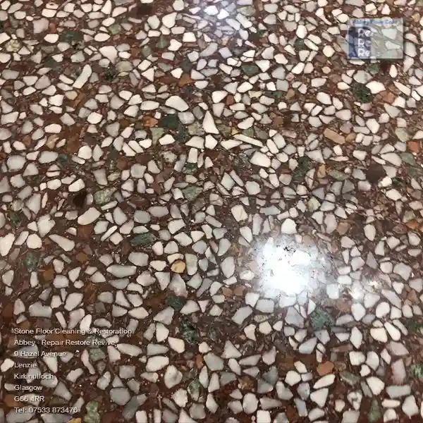 premium terrazzo polishing and  sealing In Newport-on-Tay