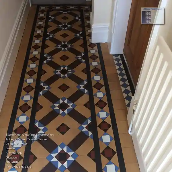 Victorian Minton Tiles Cleaning Fife