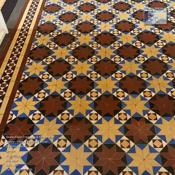 Victorian Minton Tiles Cleaning South Lanarkshire