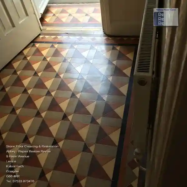 Victorian Minton Tiles Cleaning Inverkip