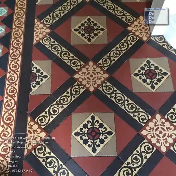 Assessing Victorian Tiles for Cracks and Stains