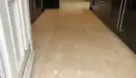 Clean marble floor in a residential home maintained with gentle routine cleaning