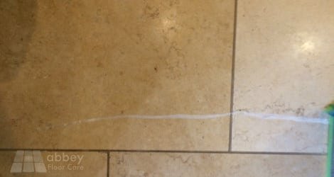 limestone tile crack repair