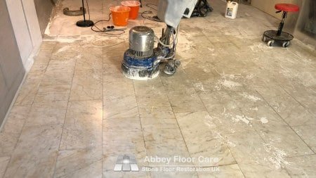 marble-floor-grinding-st-johns-wood-london-Abbey-Floor-Care