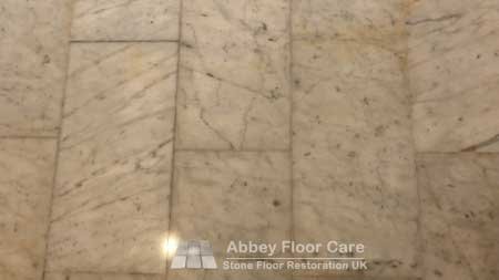 marble floor honing st johns wood london - abbey floor care