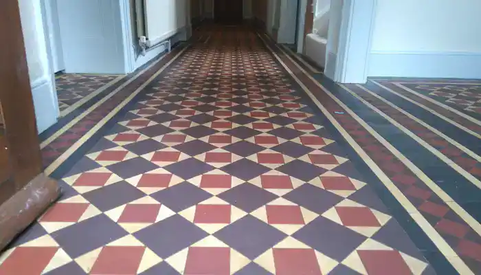 See How An Old Minton Tile Floor Can Look Stunning