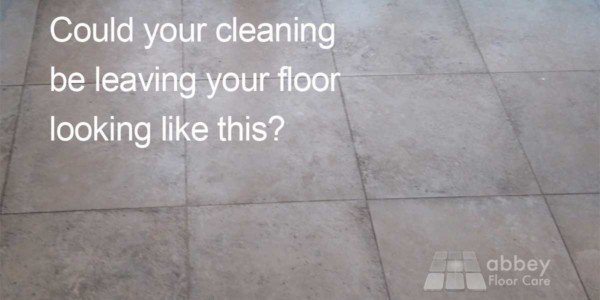 best way to clean stone tile floors