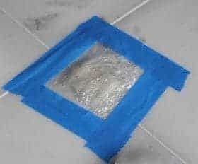 Marble cleaning usine a poultice Marble poultice for removing a stain