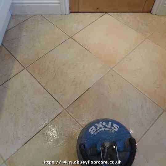 professional stone floor cleaning Buckinghamshire abbey floor care