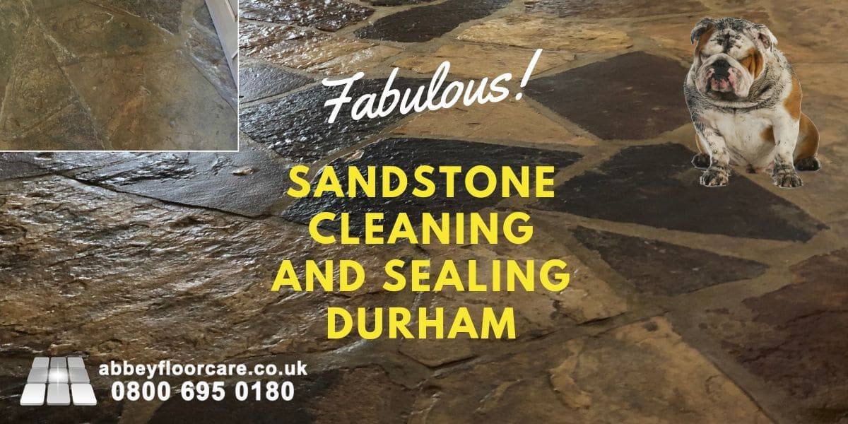 Sandstone cleaning sealing Lanchester