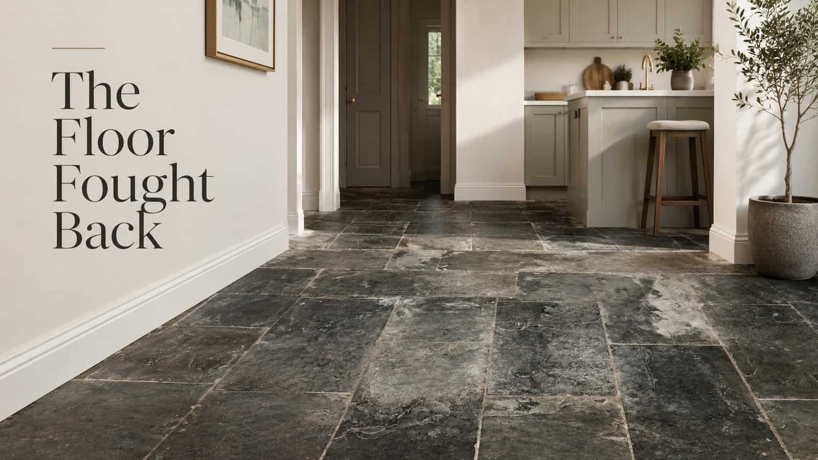 Slate Floor Restoration Wimbledon? When Cleaning Fails