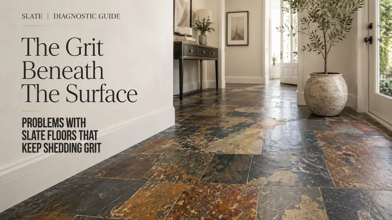 Problems With Slate Floors That Keep Shedding Grit