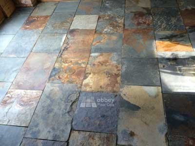 slate-sealed-with-impregnating-sealer-abbey-floor-care slate cleaned and selaed with impregnating sealer abbey floor care