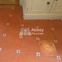 spanish-style-terracotta-waxfinish-by-abbey-floor-care Spanish style terracotta tiles wax finished by Abbey Floor Care