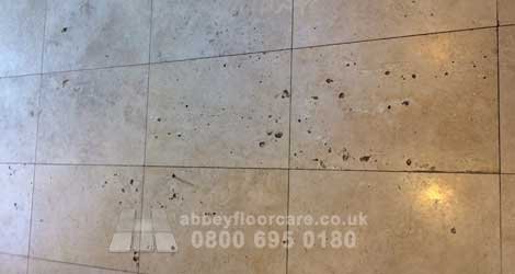 travertine cleaning alton hampshire