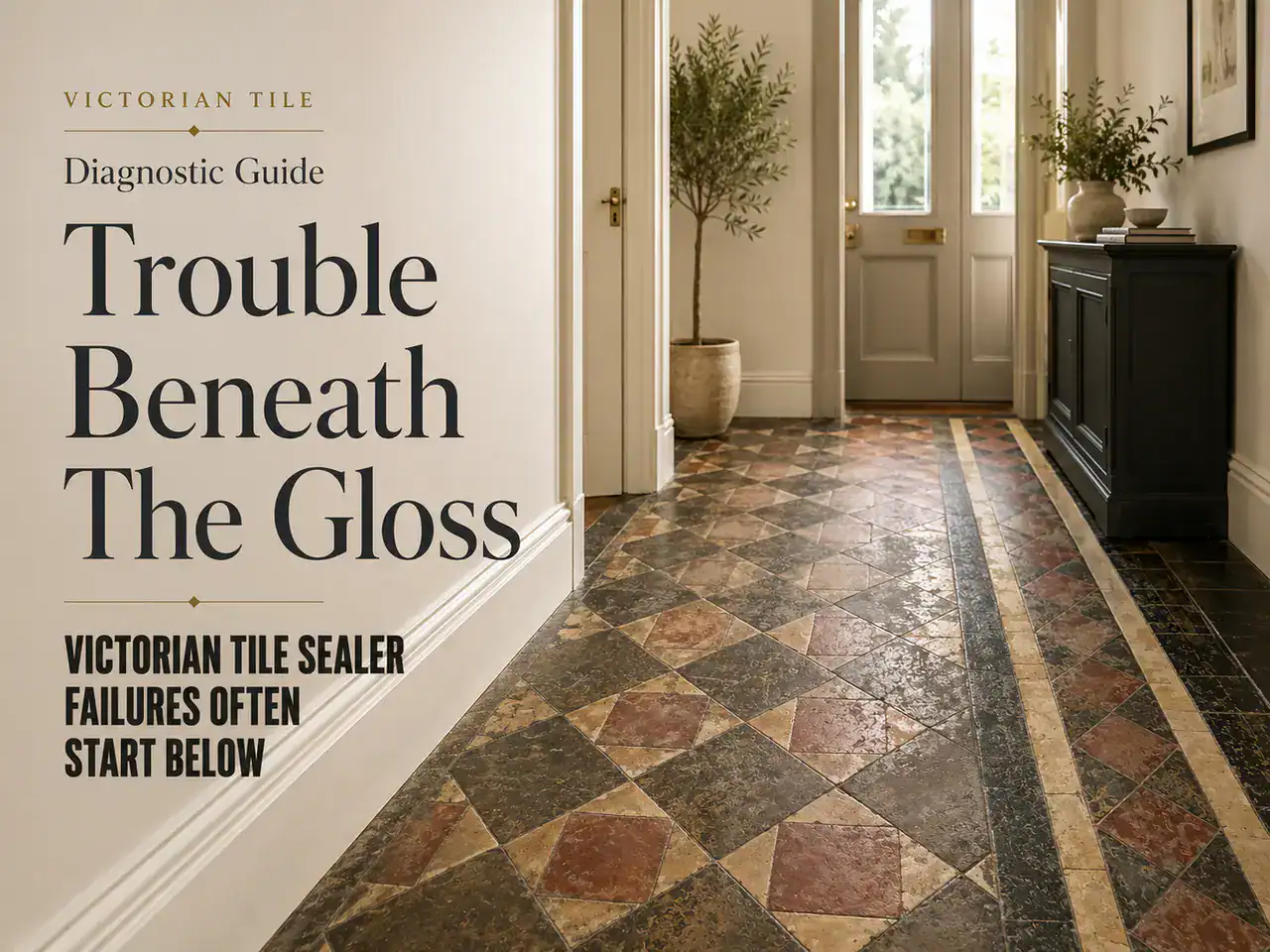 Victorian Tile Sealer Problems Often Start Below